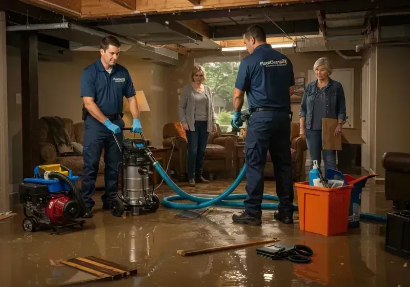 Basement Water Extraction and Removal Techniques process in Lacy-Lakeview, TX